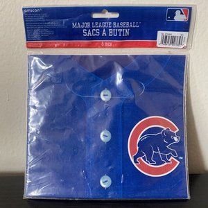 Amscan 379350 Chicago Cubs Major League Baseball Collection Loot Bags, Party Fav